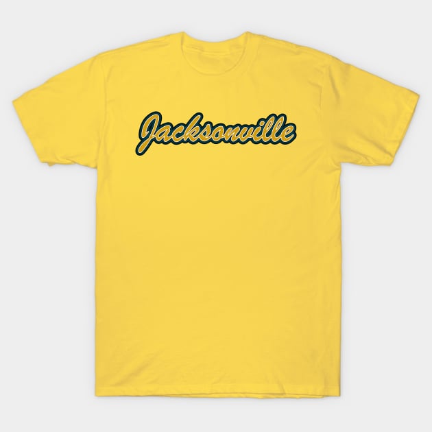 Football Fan of Jacksonville T-Shirt by gkillerb